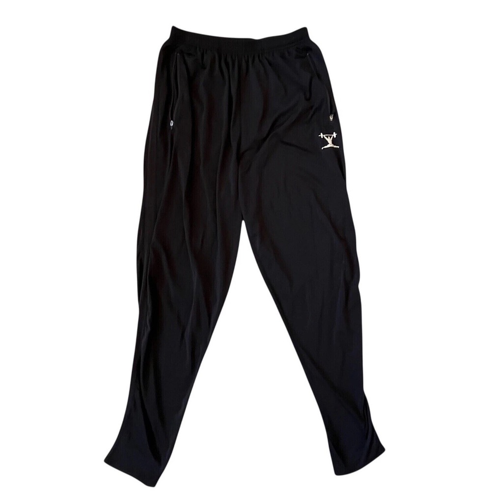 Jujimufu Acrobolix Mens Training Pants Black Athletic Joggers Size Large